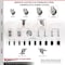 Service Caster 5 Inch 316SS Thermoplastic Rubber Swivel 1-7/8 Inch Expanding Stem Caster Set SCC-SS316EX20S514-TPRB-178-4 - alternate 4